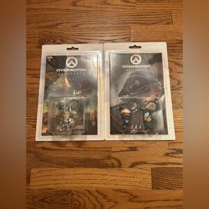 Lot: 2 Overwatch Comic Book & Action Figure - In Original Packaging